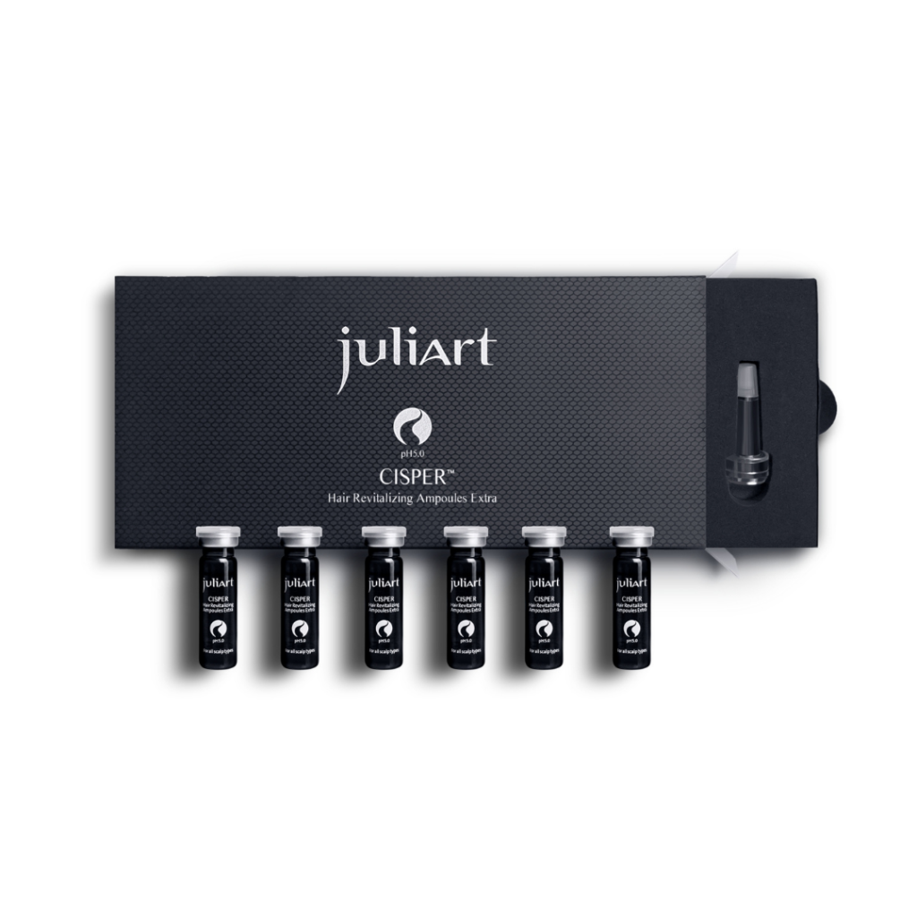 CISPER Hair Revitalizing Ampoules Extra-scalp serum for hair growth-juliArt salon scalp care