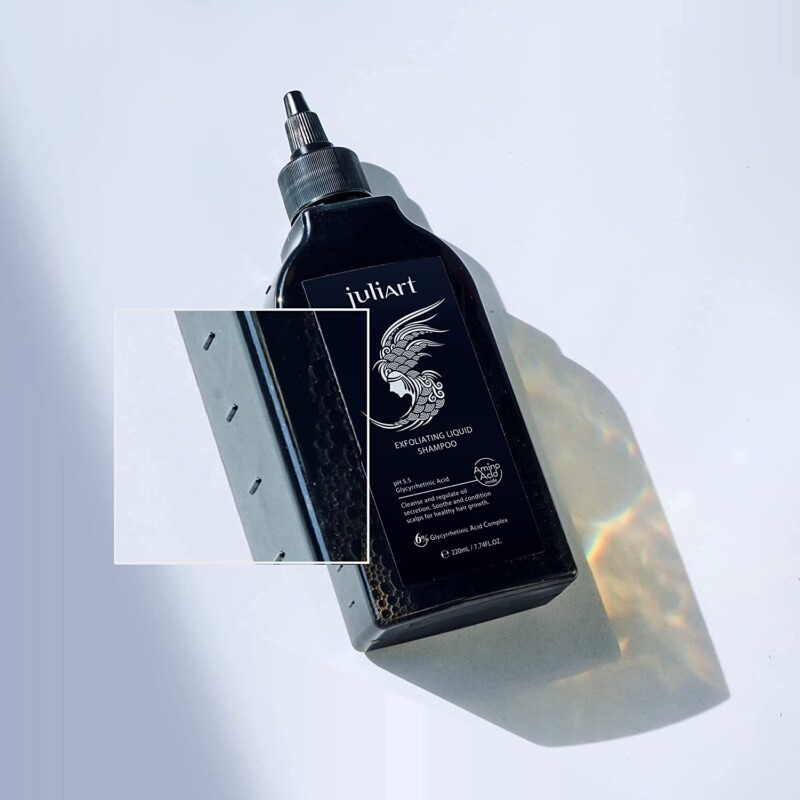 juliart exfoliating shampoo-scale-scalp deep cleanser