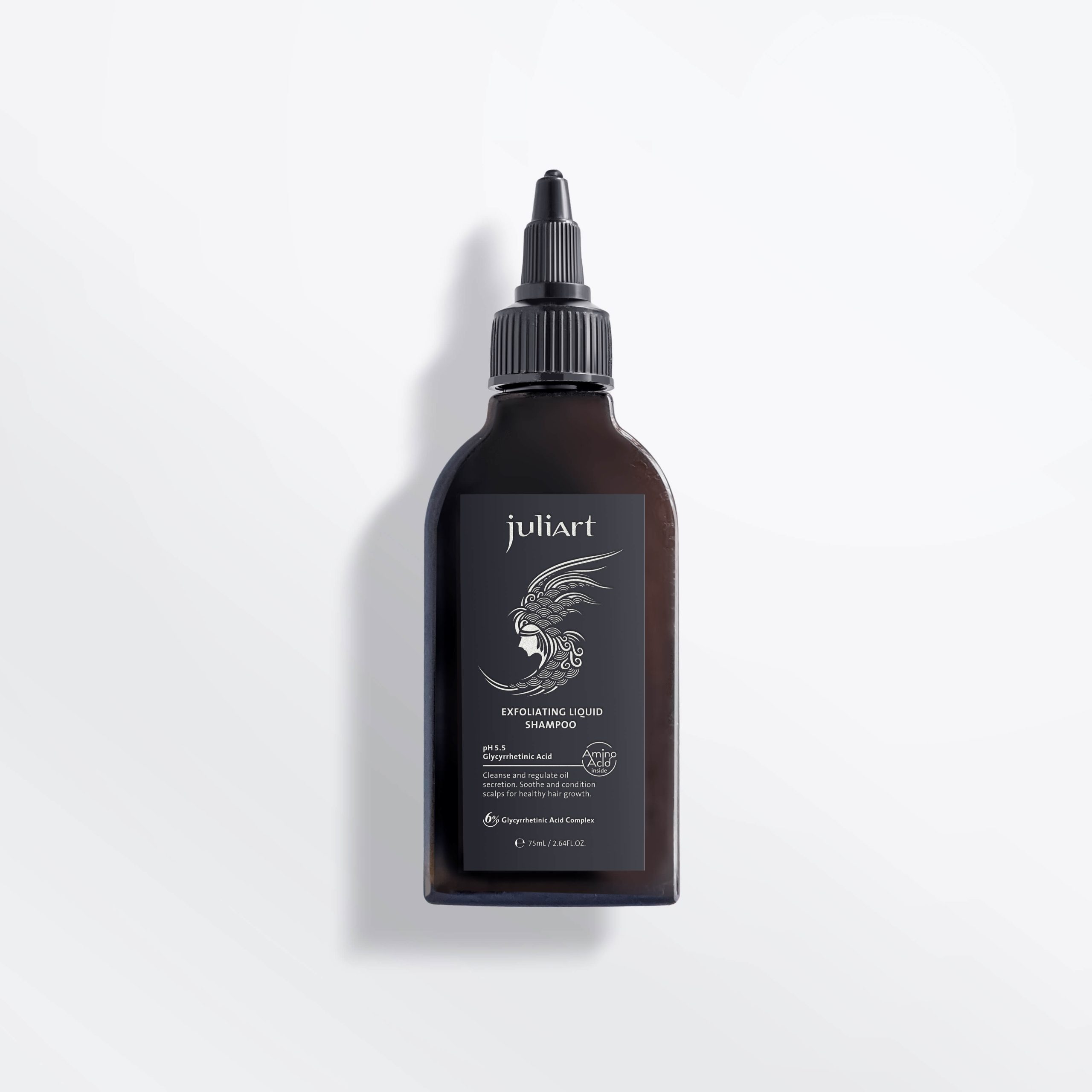 Exfoliating liquid shampoo-75ml-juliart