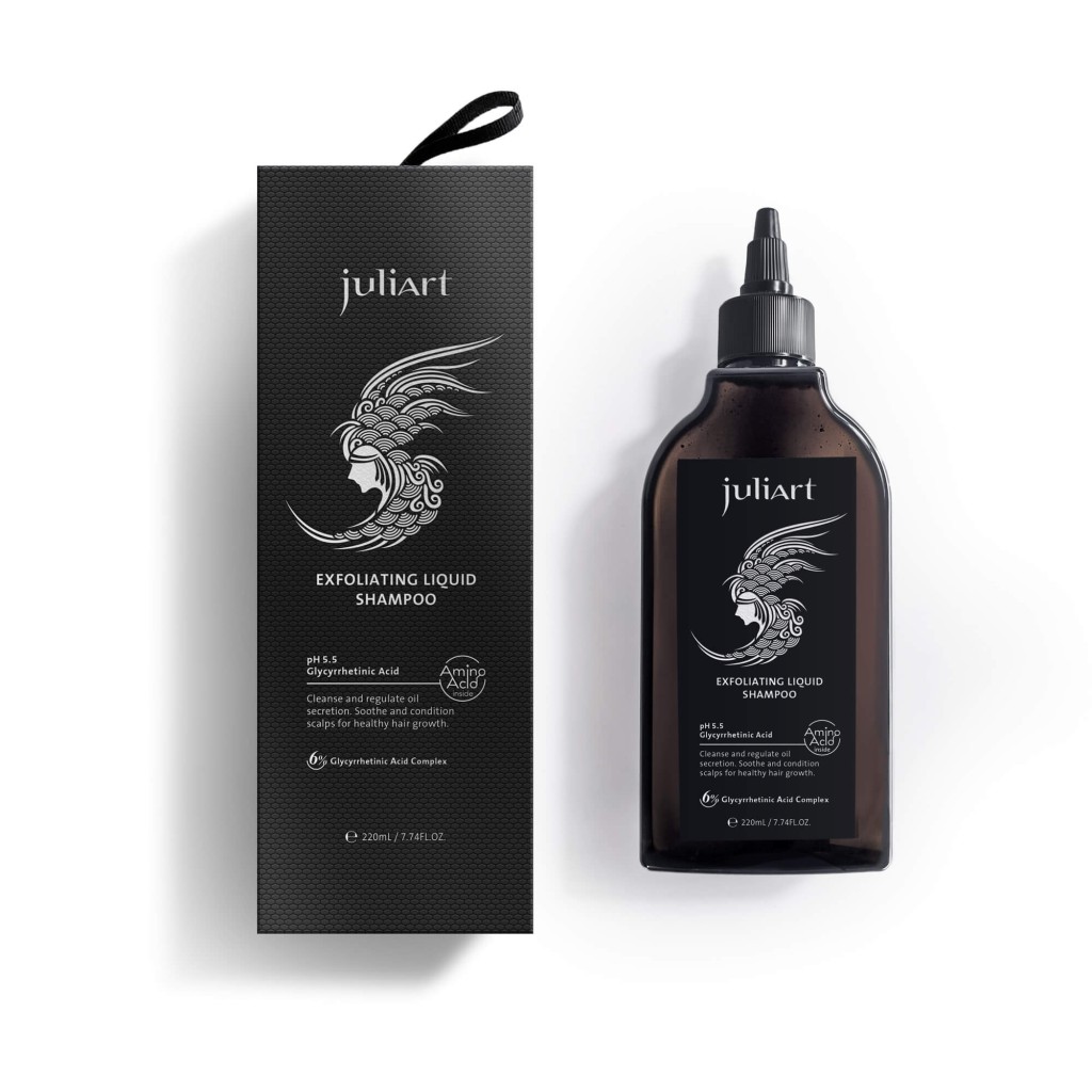 Exfoliating liquid Shampoo juliArt box