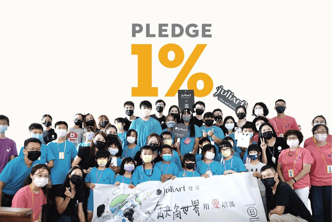 juliArt pledge 1%