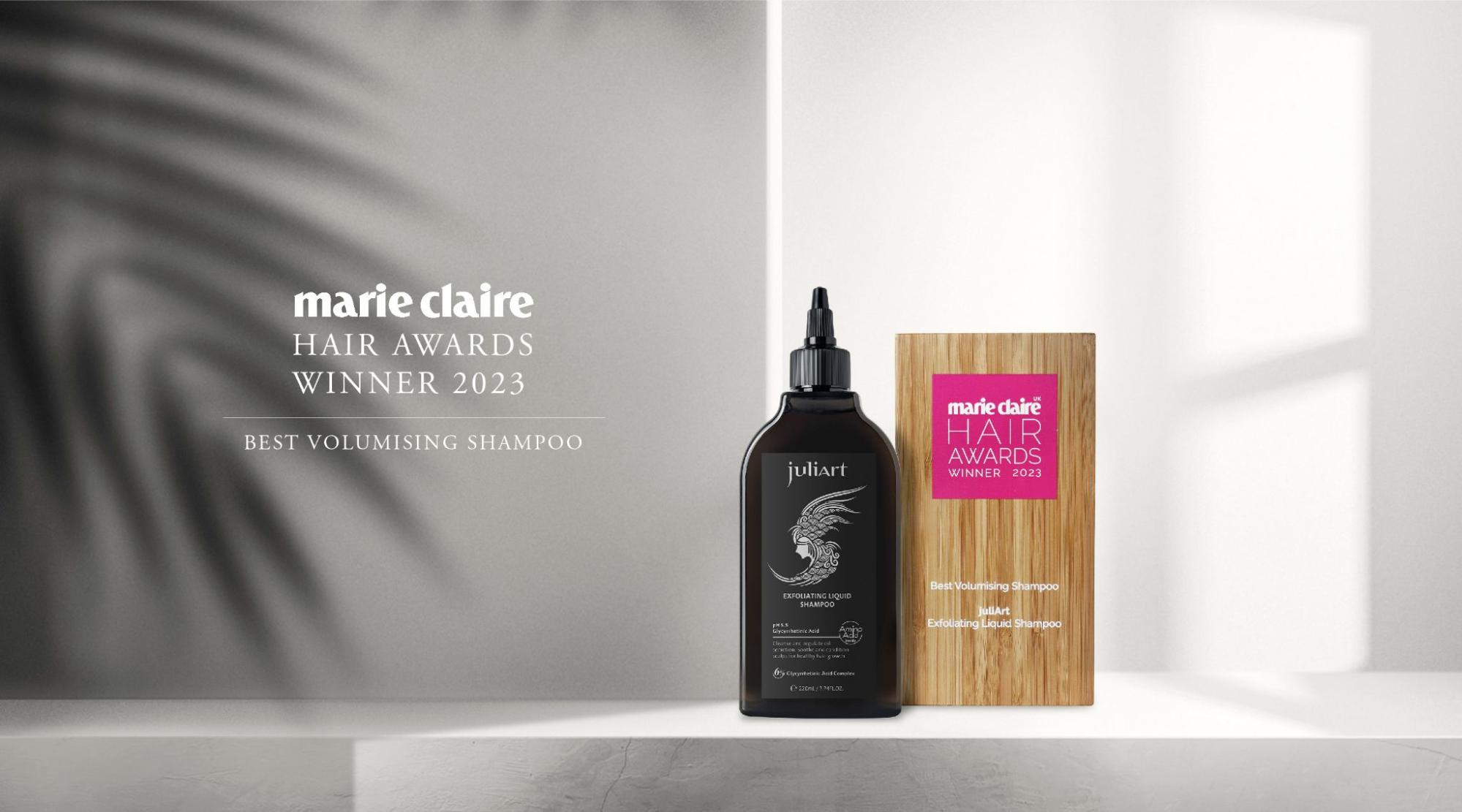 juliArt scalp Exfoliating Liquid Shampoo_mari claire-uk-hair-awards-2023-wash-and-care-winners (2)