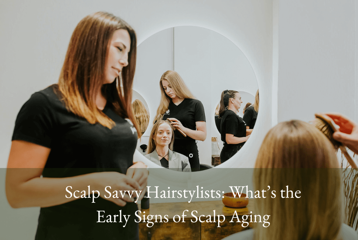 juliArt hairstylist must know -Scalp Savvy Hairstylists What’s the Early Signs of Scalp Aging_1